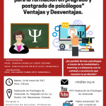 Coloquio sobre formación del psicólogo